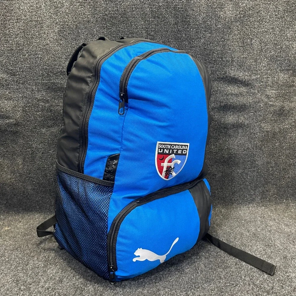 Puma 077017-02 South Carolina United FC Premier Club Blue/Black‎ Soccer Backpack